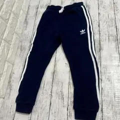 adidas ネイビー 3本ライン　トラックパンツ　アディダスオリジナルス