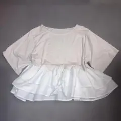 レディース　接触冷感ペプラムプルオーバー（ATSUKO） 3L