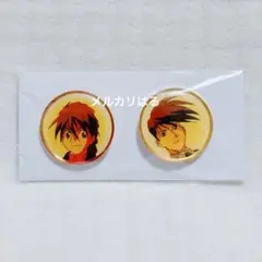 ガンダムW デュオ・マックスウェル トロワ・バートン ピンバッジ セット