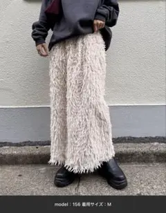新品未使用タグ付★ CIAOPANIC TYPYフェザーフリンジナロースカート