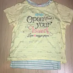 メゾピアノ Tシャツ　140cm 重ね着