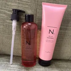 【新品】N.オイルインシャンプー300ml＆トリートメント240g付替ポンプ付きのサムネイル