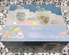 すみっコぐらし とかげとおかあさんのフィギュア付き小皿＆マグカップセット