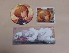 荊棘の道は何処へ 東雲絵名セット(缶バッジ、メモリアルステッカー(メモステ))