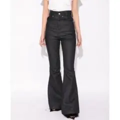 meltthelady メルトザレディ　ハートデニムフレアパンツ