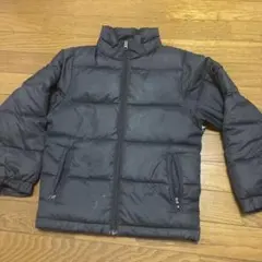 ⭐️値下げしました。 黒い中綿コート 120cm~