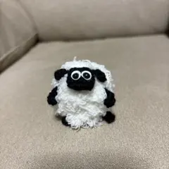ヒツジのあみぐるみ ハンドメイド