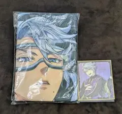 ツイステッドワンダーランド プレミアム バスタオル 色紙 アズール