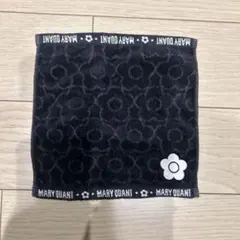 MARY QUANT ブラック ハンカチ