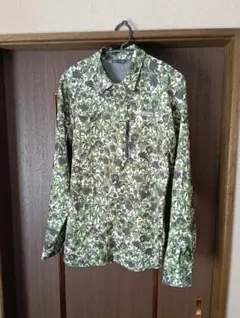 カモフラージュ柄 長袖シャツ