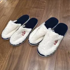 チャムス モコモコスリッパ　レディース　メンズ　2足セット