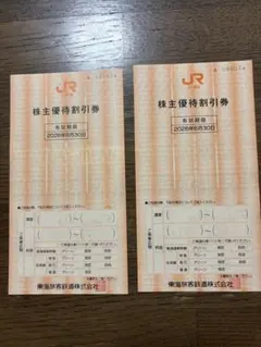 株主優待割引券 2枚セット 有効期限2026年6月30日