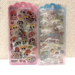 シナモン　ドロップジェリーシール　パワーパフガールズ　シナモロール　パワパフ