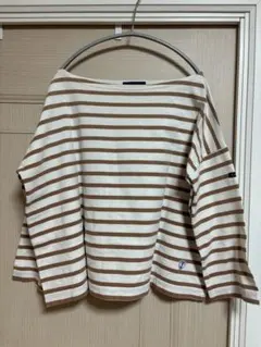 ルミノア　Leminor 七分丈 ボーダーカットソー