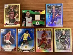 topps chrome RELIC CARD UEFA シリアル