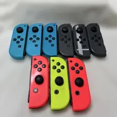 [ジャンク]Nintendo Switch Joy-con 9個セット
