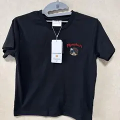 【新品未使用】モンチッチ　Tシャツ　子供　黒　130㎝のサムネイル