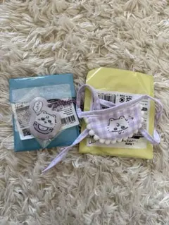 ちいかわベビー モモンガ よだれかけ ぷっくりキーホルダー セット