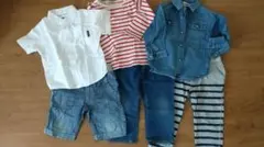 MIKIHOUSE SHIPS GAPなど 男の子 90 春夏セット まとめ売り