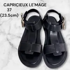CAPRICIEUX LE'MAGE アンクルベルトTストサンダル 23.5 黒のサムネイル