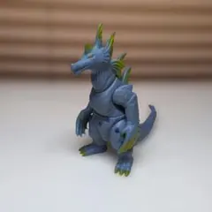 怪獣 ソフビ フィギュア ブルー グリーン