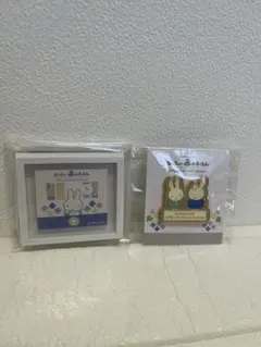 みっふぃー蔵のきっちん倉敷限定のピンバッジ フレームマグネット 2点セット♡