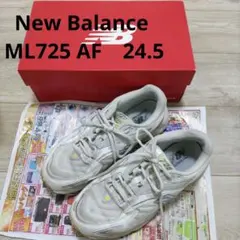 New Balance ML725 AF 24.5 ホワイト スニーカー