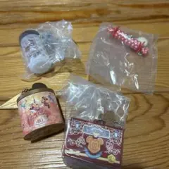 東京ディズニーランド 40周年とお菓子モチーフ　カプセルトイ 4個セット