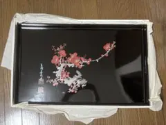 ☆期間セール☆美品 越前漆器 盆 5枚セット 花柄 伝統工芸品 - メルカリ