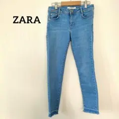 ZARA スキニーデニム EUR34 ライトブルー レディース