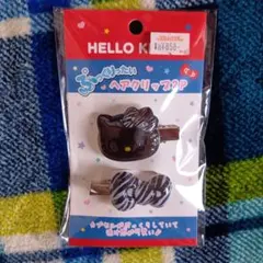 HELLO KITTY ヘアクリップ 2個セット