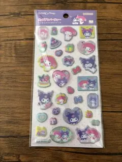 ポップデコパーティー ラメきらクリスタルシール マイメロ クロミ