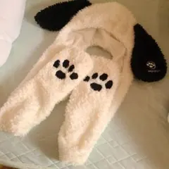 スヌーピー USJ ファンキャップ 手袋 帽子 マフラー 被り物 耳