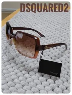 【未使用】DSQUARED2ディースクエアードサングラス /DQ0014ブラウンのサムネイル