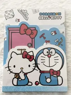 ドラえもん　ハローキティ　メモ帳