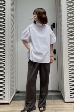 新品タグ付きENFOLD DIAMOND-TUCK PANTS 38 - メルカリ