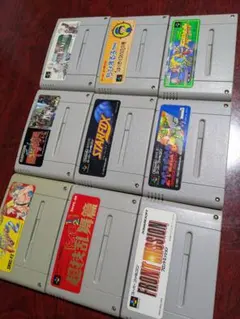 スーパーファミコン ソフト 9本セット