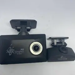 コムテック　DC-DR652 ドラレコ前後　中古