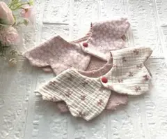 No.289 ハンドメイドスタイ　花びら2枚セット