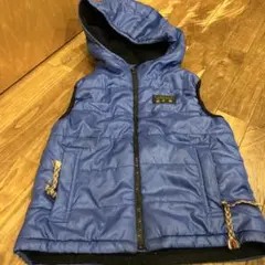 中綿ベスト120 ブルー