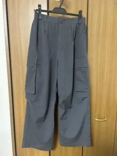 WYM LIDNM カーゴパンツ ダークグレー Sサイズ