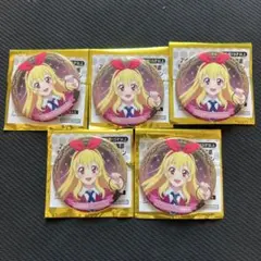 アイカツ アトレ 秋葉原 星宮いちご 缶バッジ　5点セット