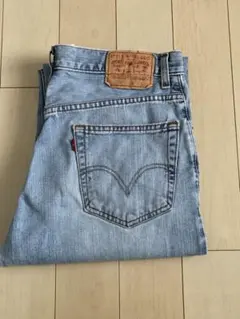 リーバイス559　LEVIS559　Ｗ33Ｌ32　ワイドバギー　ブルー青デニム
