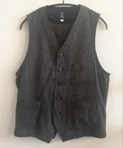 美品 niko and … ベスト ジレ ツイード ニコアンド