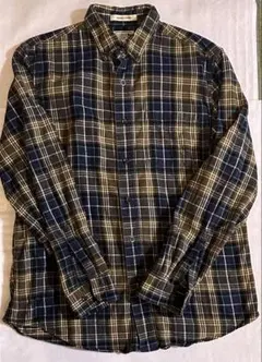 タテジマのヨコジマ 様　専用　L.L.Bean ネルシャツ ネイビー系チェック