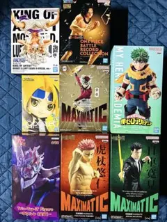 人気アニメキャラクター 最新プライズフィギュア9点セット 新品未開封