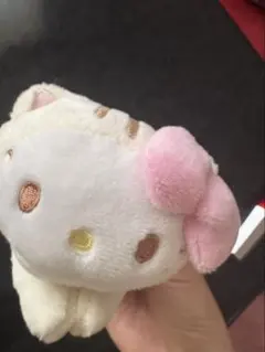 ハローキティ　ニャンコクリップマスコット