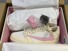 新品✨️早い者勝ち】TravisScott ×NikeAirJordan1Low - メルカリ NIKE AirJordan 1Low TravisScott(27.5cm)