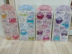 サンリオ　ウォーターインシール4点セット