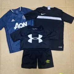 サッカーウェアセット　adidas アンダーアーマー　アンブロ　ナイキ
